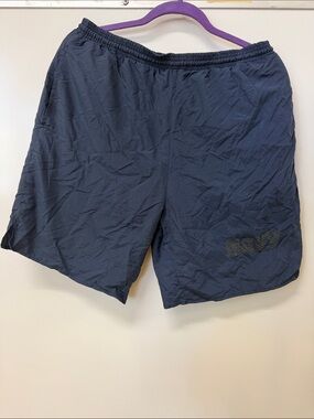 Men's Athletic Shorts - Navy Blue